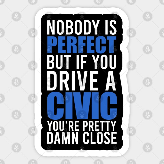 Honda Civic Owners Sticker by VrumVrum